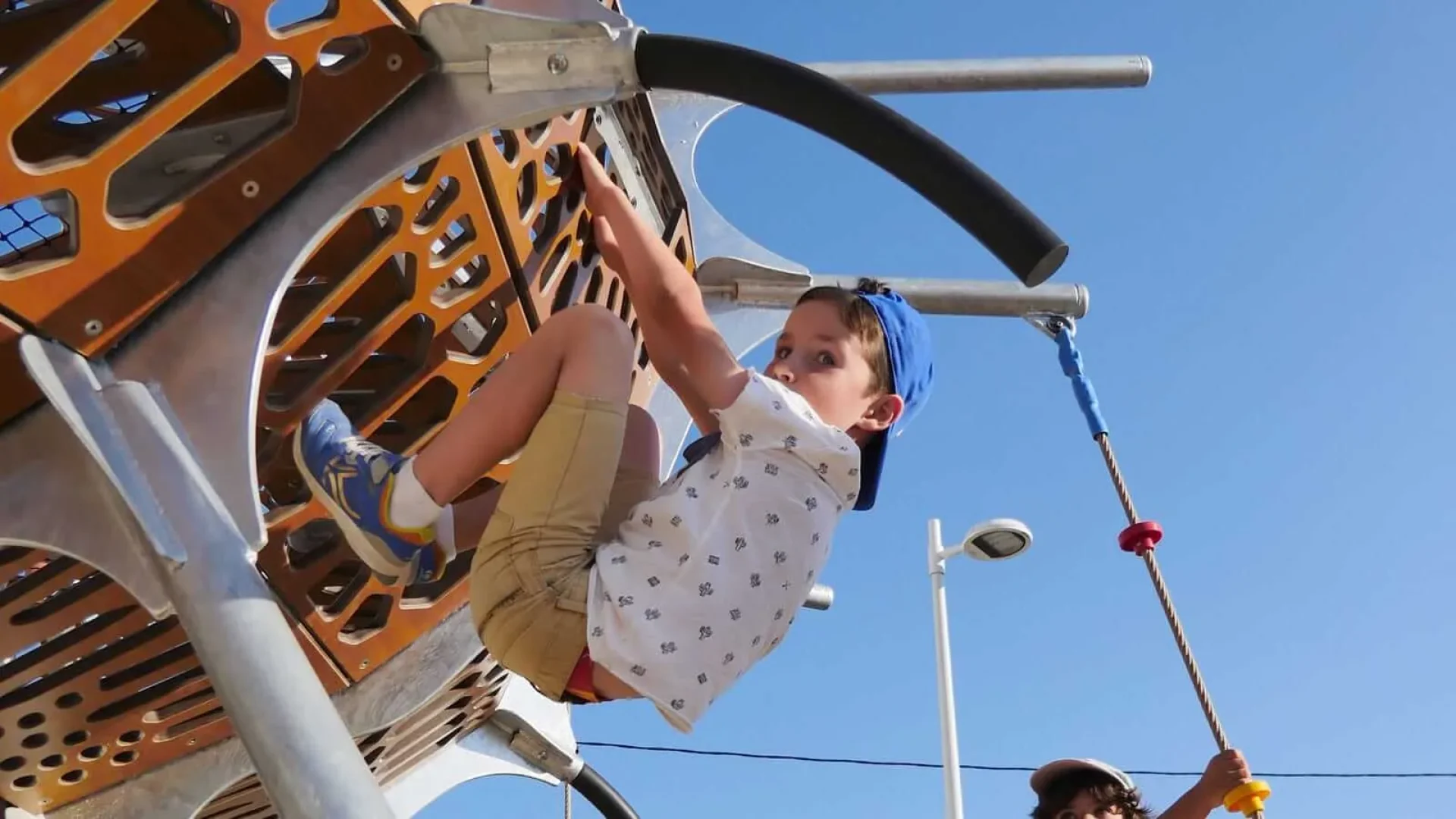 Child on a playground