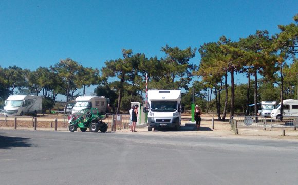 Motor home stopover areas-labarredemonts-vendee